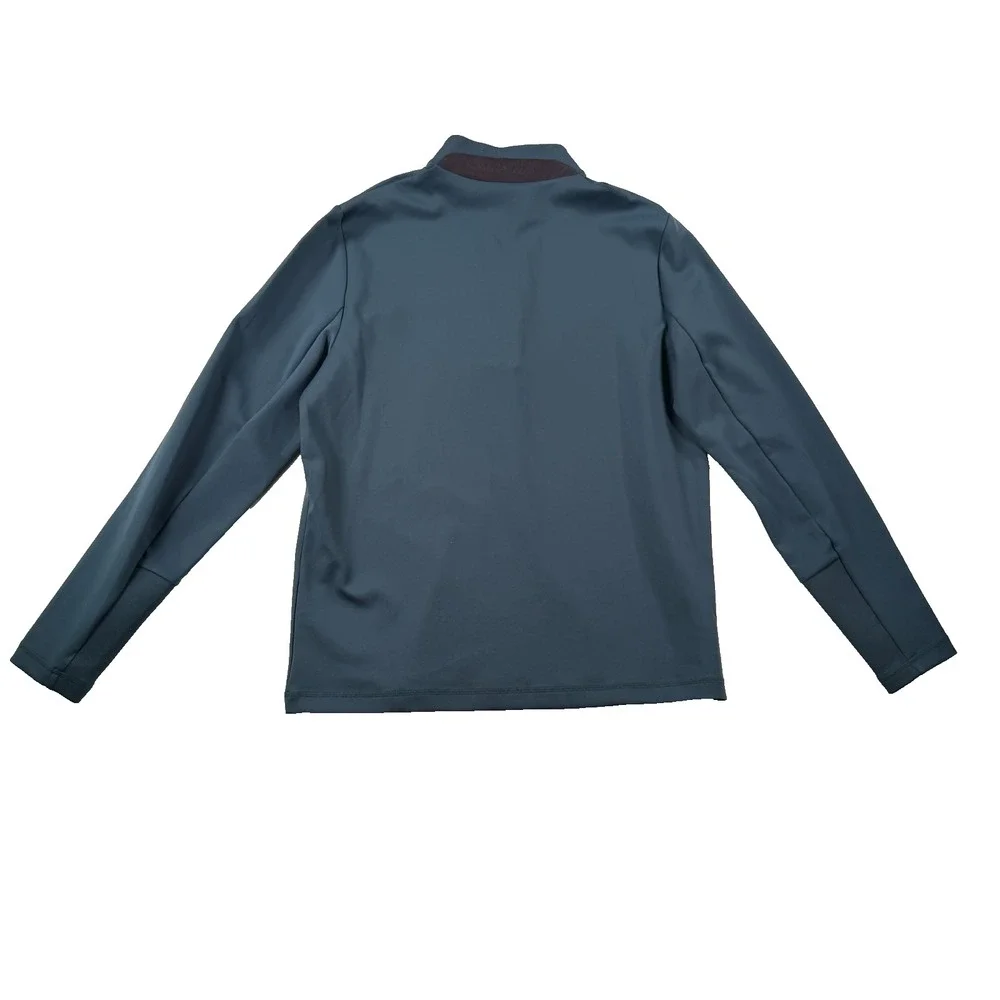 NWT Greyson Sequoia Quarter Zip Pullover Men's M Aegean Blue Golf Performance